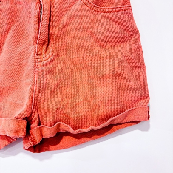 ARDENE Pink High-Rise Denim Jean Shorts | Casual | Small * - Picture 6 of 7